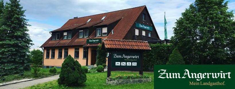 Landgasthof Zum Angerwirt Ornbau Exterior foto
